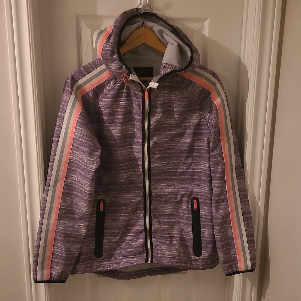 Grey Hooded Jacket